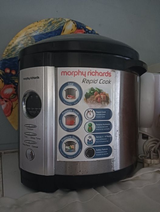 Morphy Richards 48815 – Panela de Pressão Elétrica Digital 6L – COMO NOVA