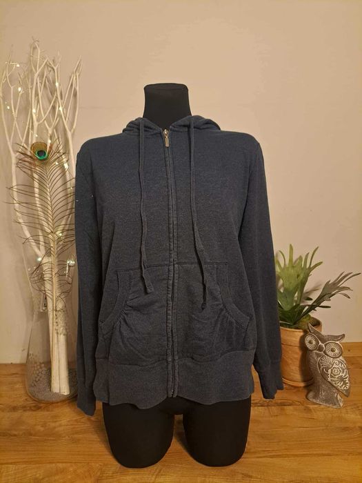 Bluza rozpinana z kapturem marki Eddie Bauer w rozmiarze L.