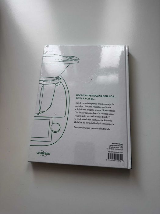 Livro Bimby "Faz o que te apetece" novo e lacrado