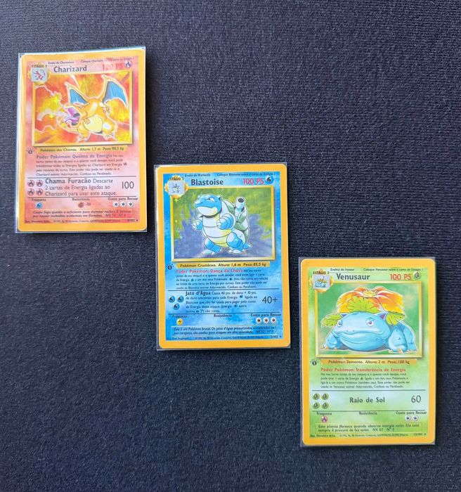 Pokémon Base Set Português 1ª Edição - Coleção Completa - 30 anos - 102 Cartas