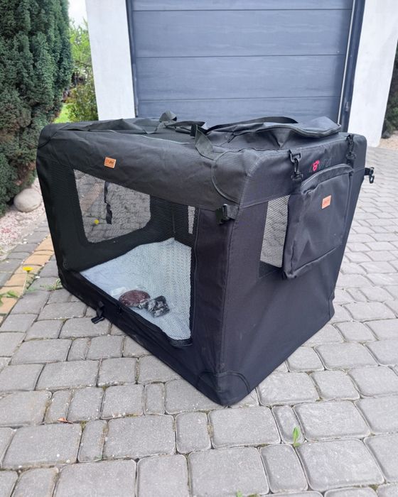 Torba Transportowa dla Psa Kota Skladana Wygodna Bezpieczna Zestaw