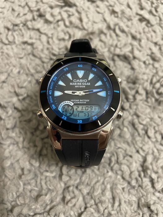 Casio Mrp 700 Casio Marine Gear Wr100m Bedienungsanleitung CASIO