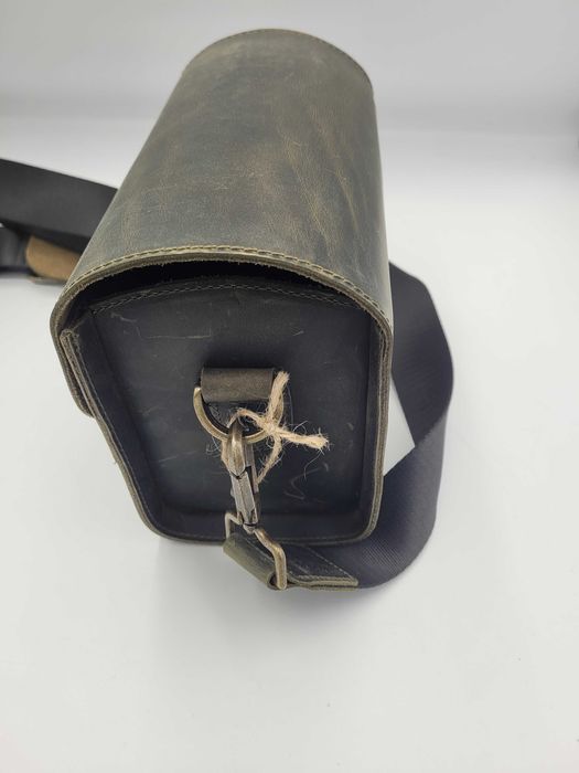 Torba skórzana MegaGear Pebble aparat DSLR listonoszka fotograficzna