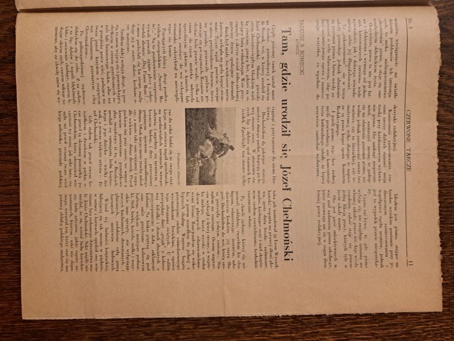 Czerwone Tarcze, 1939, nr 8 rok. II