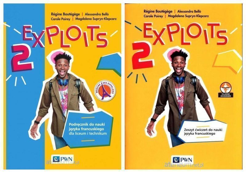 (NOWA) Exploits 2 Podręcznik + Zeszyt ćwiczeń PWN