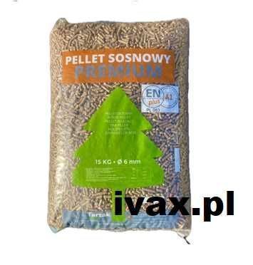Pellet sosnowy Premium Kuzio certyfikat A1 pelet
