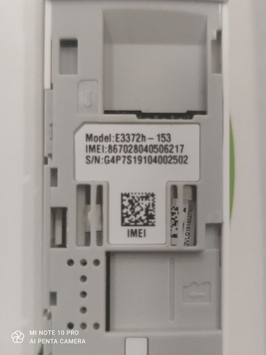 Huawei E3372h-607 4g модем подарок пакет КС Л Вод