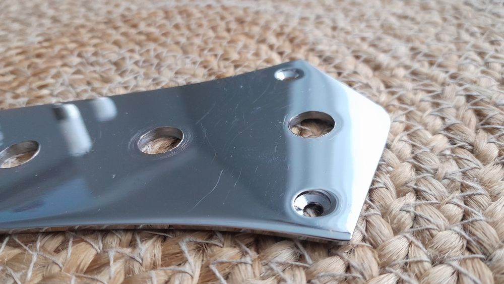 Control Plate до Jazz Bass (планка, хром)