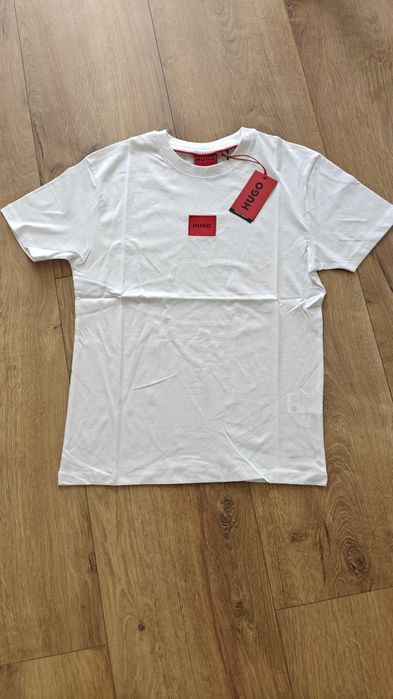 Biały t-shirt koszulka męska Hugo Boss nowy M L XXL