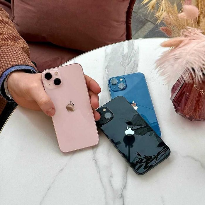 Apple IPHONE 13 128/256 ГБ - Всі кольори - ГАРАНТІЯ 6 місяці Айфон.