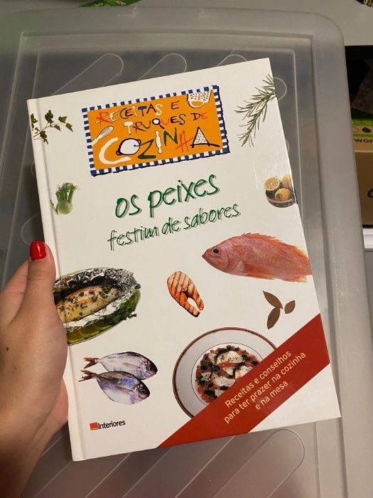 Livros receitas variados