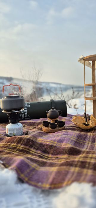 Дорожньо-подарунковий чайний набір «Калібр тиші»