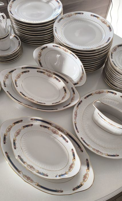 Conjunto de louça Bavarian Porcelain NOVO