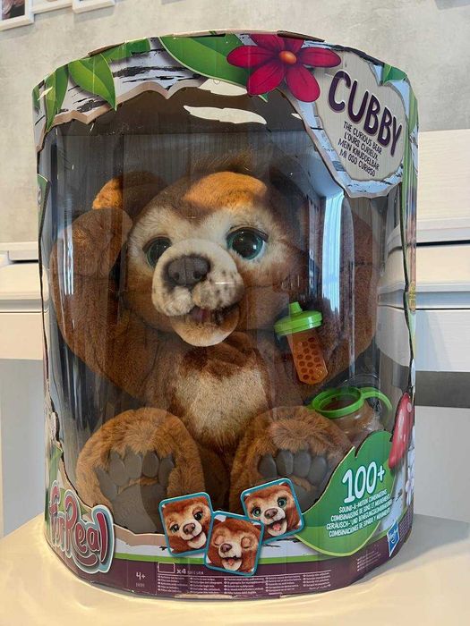 FurReal Friends Cubby bear ведмедик Каббі