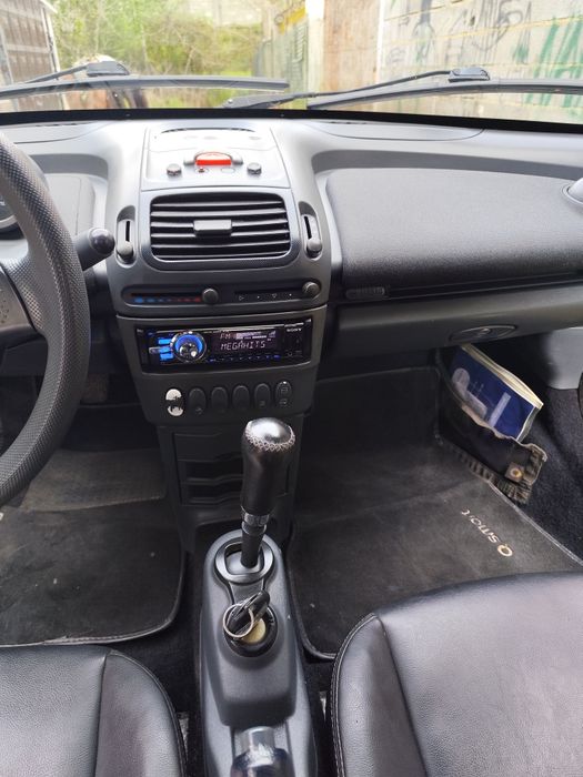 Smart roadster preto