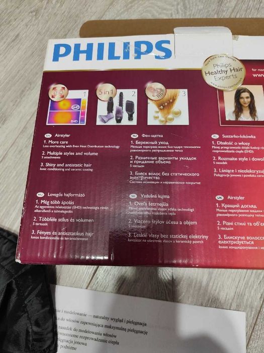 Philips lokówko suszarka zestaw końcówek.