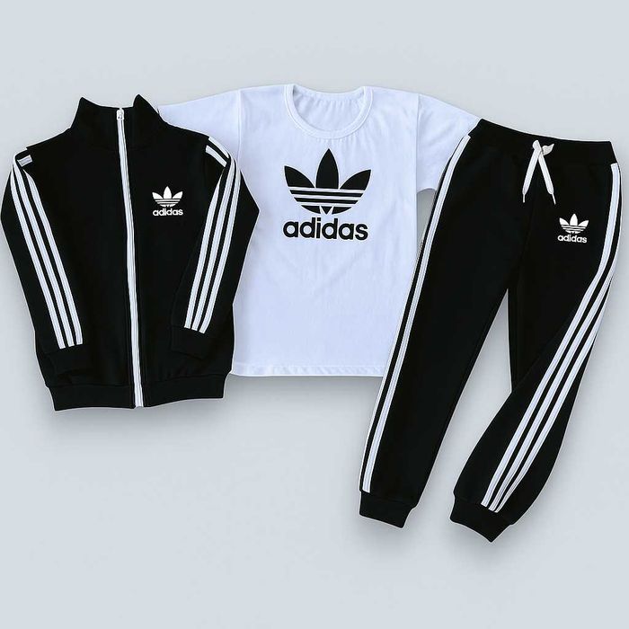 Спортивний костюм Трійка на хлопчика Адідас 1-10 років 86-152 см