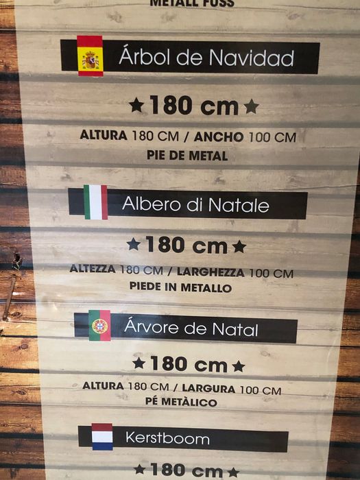 Árvore de Natal nevado