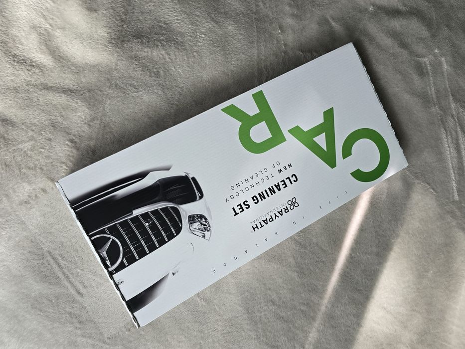 Zestaw samochodowy Raypath sprzątanie czyściki, idealny na prezent