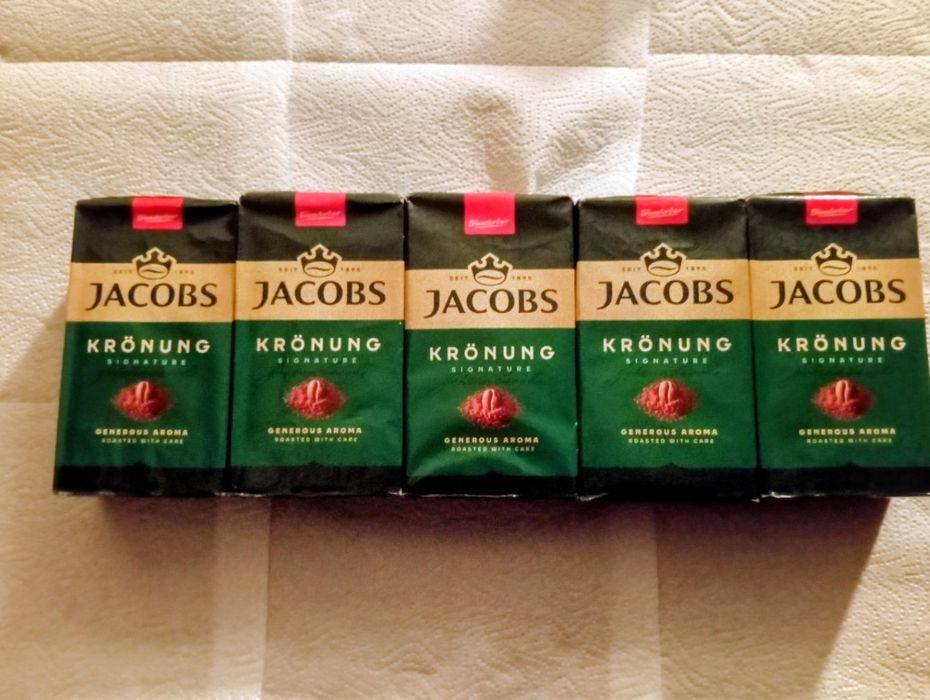 Jacobs Kronung Kawa Mielona 250g 4 szt.