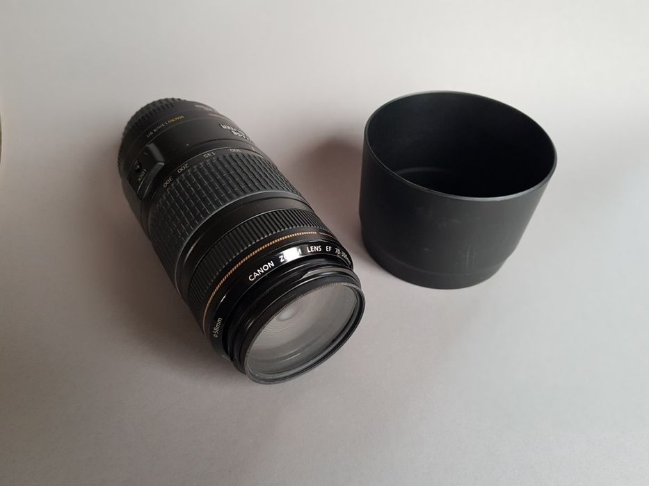 Canon, obiektyw, 70-300 mm 1:4-5,6 is USM