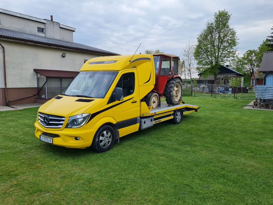 Laweta Transport Pomoc Drogowa Polska Lublin S 17 Łęczna Piaski