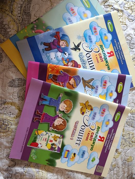 Зошити  робочі 1 клас