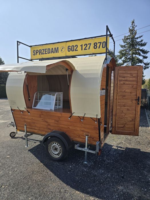 przyczepa gastronomiczna woz Drzymaly