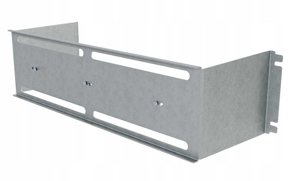 Panel Dystrybucji Napięć RACK 19" 3U/150/24xS DIN TS35/TH35 Ocynk