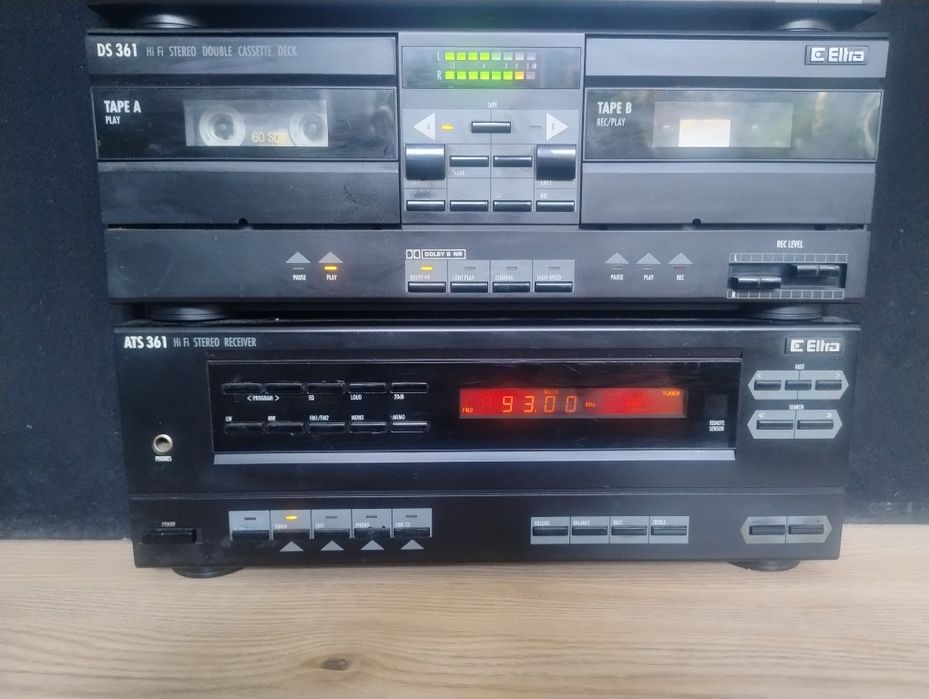 Wieża Unitra Eltra ATS361 DS361 CD360 EQ361 Space 86