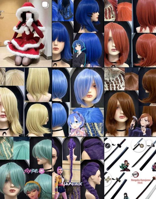 Косплей костюми, перуки, лінзи, аксесуари