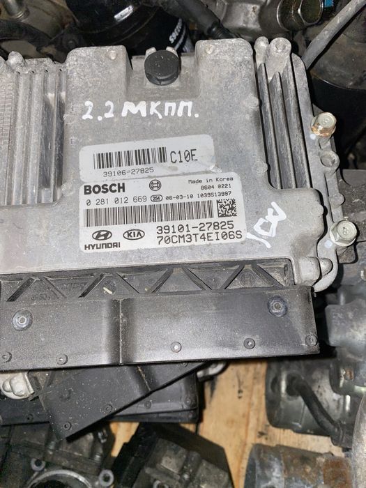 Блок Управления Двигателем,Акпп d4eb d4hb 2.2crdi Hyundai Santa Fe ЭБУ