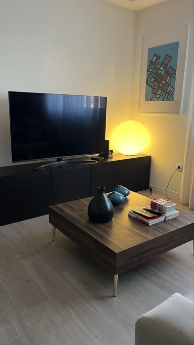 Sala completa jantar e sala de estar