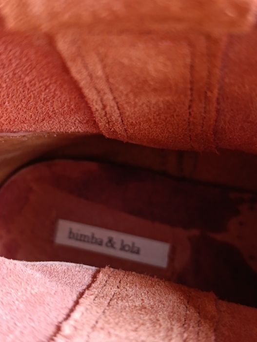 Botas camurça Bimba e Lola 39