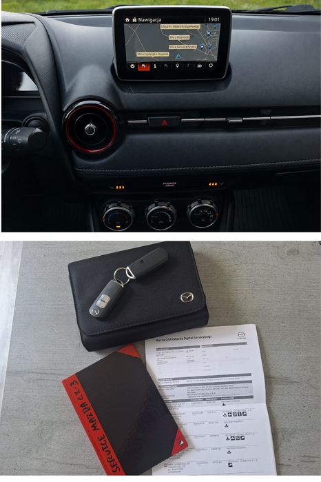 Mazda CX-3, 2.0BENZYNA 120KM*AUTOMAT*144Tys. PRZEBIEGU*Serwis*Stan SUPER!