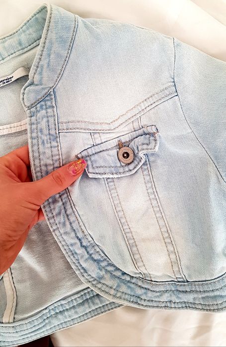 Katana jeansowa bolerko rozm S atradivarius