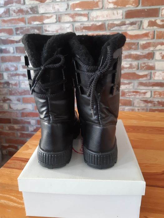 Śniegowce damskie ocieplane wsuwane 38