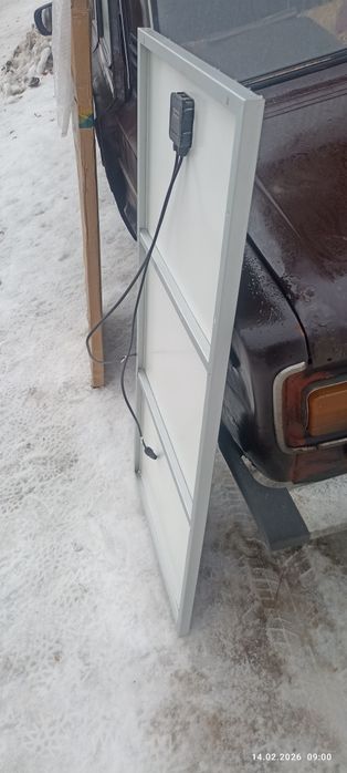 Сонячна панель 150Вт та контролер заряду 100А