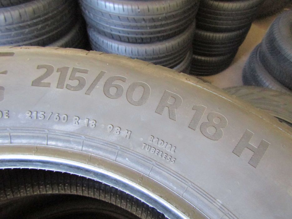 215/60R18 Continental ECOCONTACT 6Q 4szt Nieużywane 98H 2025R
