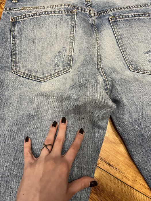 Pull&Bear jeans jasne jeansy loose boyfriend pull & bear bershka S 36