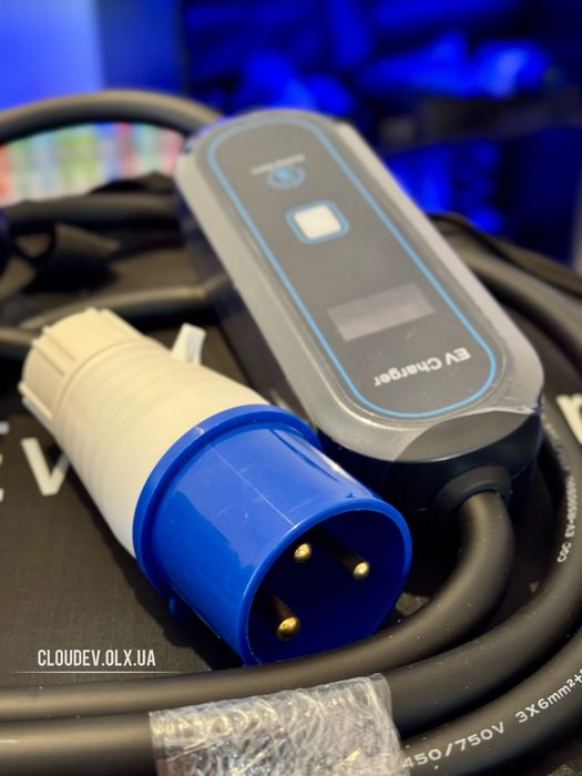 EV Charger 32A 7,2кВт, 16A 3,5кВт потужні домашні зарядки для Tesla