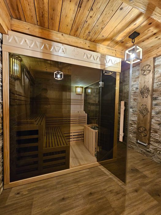 Domek z jacuzzi i sauną w górach na wyłączność