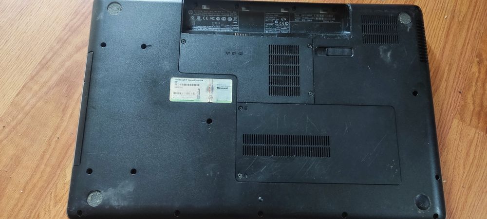 Ноутбук HP g72 на детали