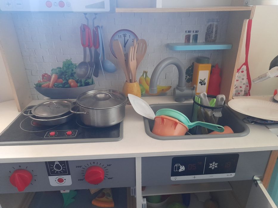 Cozinha  de brincar vom muitas peças
