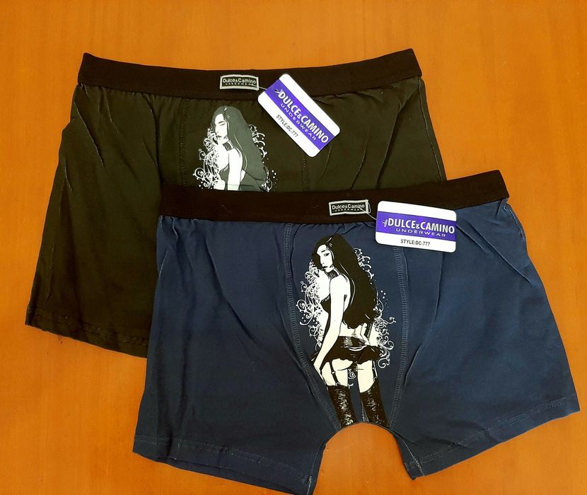 Boxer homem algodão