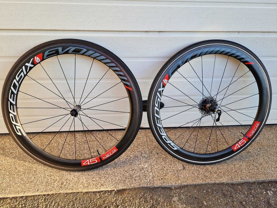 Rodas SpeedSix EVO Tubular 45 + Cassete