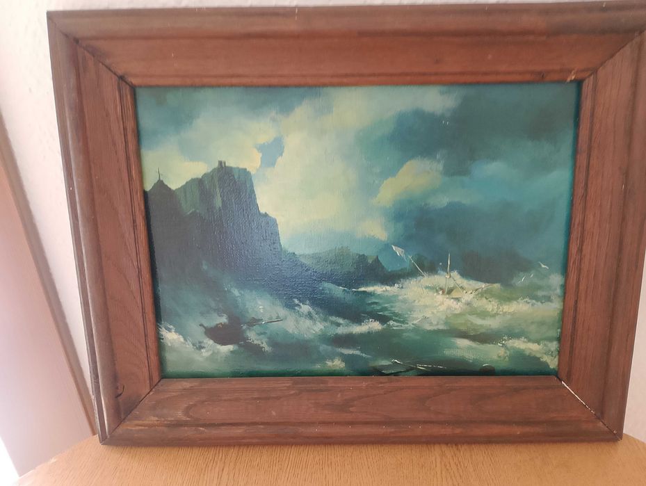 Obraz olejny marynistyka