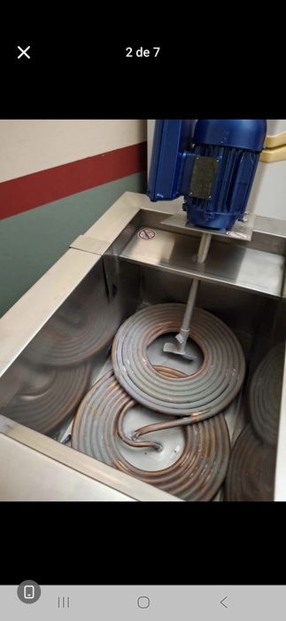 Máquina profissional de fazer gelados