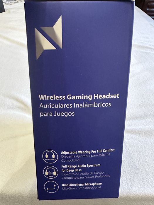 HeadSet wireless bluetooth NPlay Gaming novos em caixa ainda lacrada