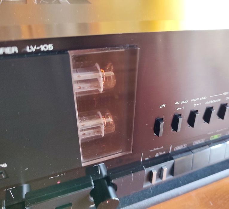 Luxman LV-105 Amplificador Hi-Fi Impecável!